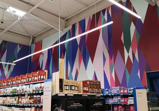 Image 4 du projet Scenographie Murale - E.leclerc