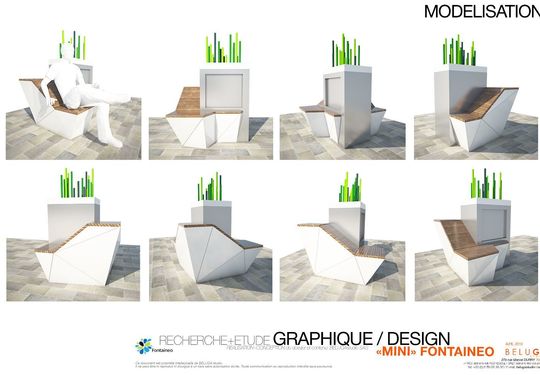 Image 1 du projet Fontaineo - Design Mobilier Urbain